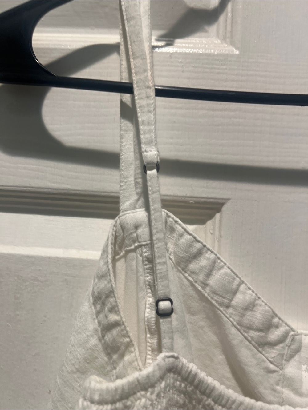 Abercrombie & Fitch White Button-Front Midi Dress - Picture 7 of 9